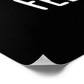 Poster Feelin Mushy Funny Mushroom Pun Dark BG (Coin)