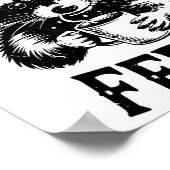 Poster Feeling Feral Raccoon Coffee Cute Funny Trash Pand (Coin)