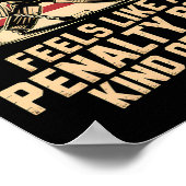 Poster Feels Like A Penalty Box Kind Of Day _27 (Coin)