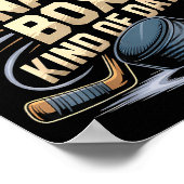 Poster Feels Like A Penalty Box Kind Of Day Funny Hockey  (Coin)