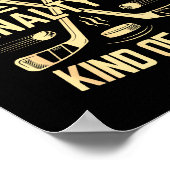 Poster Feels Like A Penalty Box Kind Of Day Funny Hockey  (Coin)