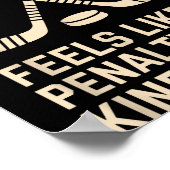 Poster Feels Like A Penalty Box Kind Of Day Ice Hockey Pl (Coin)