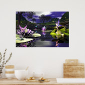 Poster Féerie de Pond Par David et Michelle Wilder (Cuisine)