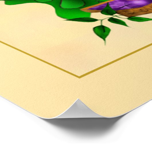 Poster Féerie Emerald (Coin)