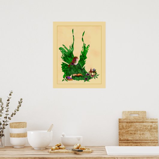 Poster Féerie Emerald (Cuisine)