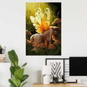 Poster Féerie endormie de J. Matthew Root (Bureau à domicile)