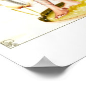 Poster Féerie estivale délicate (Coin)