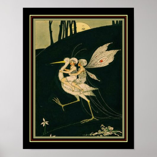 Poster féerie "La lune de miel" Imprimer ca. 1920 - 11x14 (Devant)