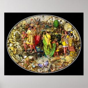 Poster Féeries de Richard Dadd : Oberon et Titania