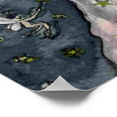 Poster Féeries Lune - IMPRIMER (Coin)