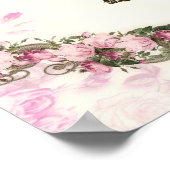 Poster Fées Danser Fleurs Vintages (Coin)