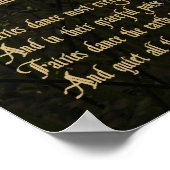 Poster Fées de bois (Coin)