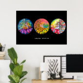 POSTER FÉES DE LA FLEUR MAGIQUE (Bureau à domicile)