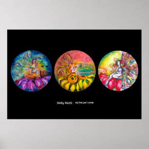 POSTER FÉES DE LA FLEUR MAGIQUE