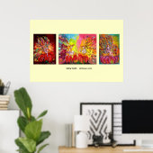 POSTER FÉES DE LA FLEUR MAGIQUE (Bureau à domicile)