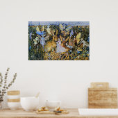 Poster Fées et lapin (Cuisine)