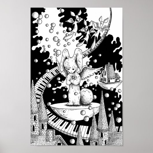 Poster Fées et pays du ciel. (Devant)