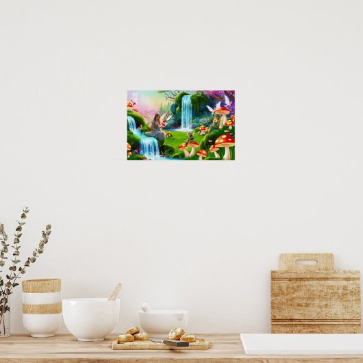 Poster Fées Mignonnes (Cuisine)