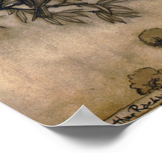 Poster Fées volantes (Coin)