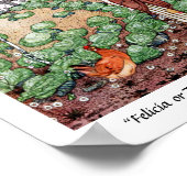 Poster Felicia écoute l’histoire de la poule Kay Nielsen (Coin)