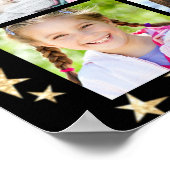 Poster Félicitations 27e année Photo Collage Gold Foil No (Coin)