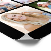 Poster Félicitations 59e année Collage de photos Confetti (Coin)