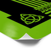 Poster Félicitations à Irish Dancing (Coin)
