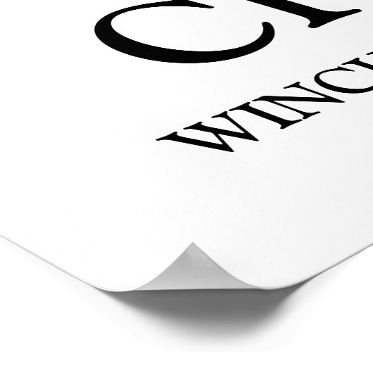 Poster Félicitations baccalauréat coutume texte de script (Coin)