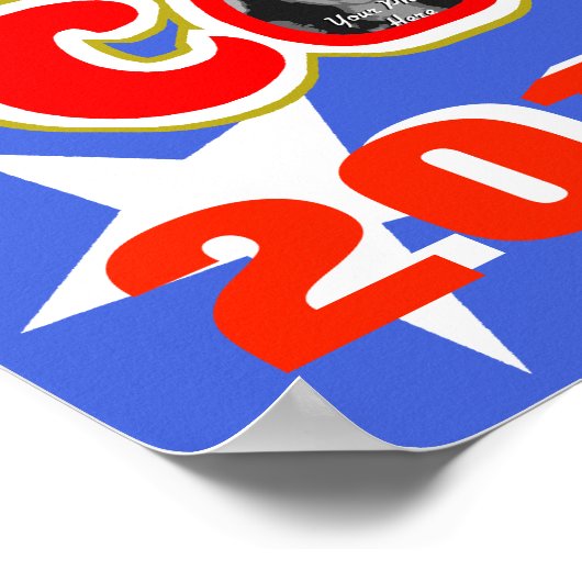 Poster Félicitations/ Bannière photo (Coin)