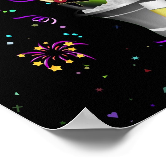 Poster Félicitations du fiançailles (Coin)