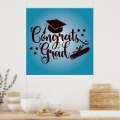 Poster Félicitations Grad (Cuisine)
