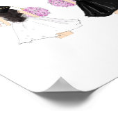 Poster félicitations personnalisées, diplômé (Coin)