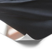 Poster Félicitations Photo Vert Or Jaune Blanc Graduation (Coin)