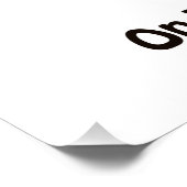 Poster Félicitations pour votre hérisson de diplôme (Coin)