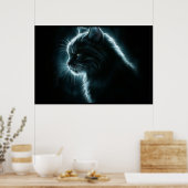 Poster Feline 02 (Cuisine)