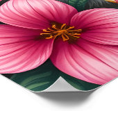 Poster Feline en pleine floraison (Coin)