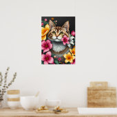 Poster Feline en pleine floraison (Cuisine)