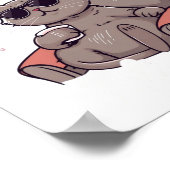 Poster Feline Fine Digital Download - Parfait pour DTF Pr (Coin)