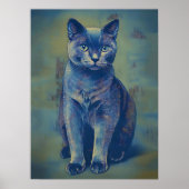 Poster Féline Mystique (Devant)