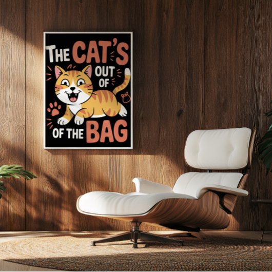 Poster Feline Reveal : Sortie du sac