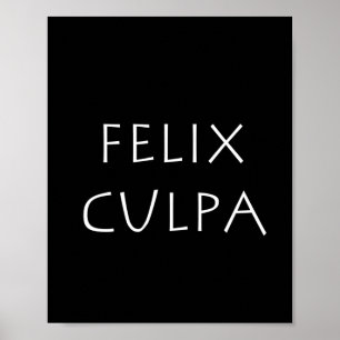 Poster Felix culpa