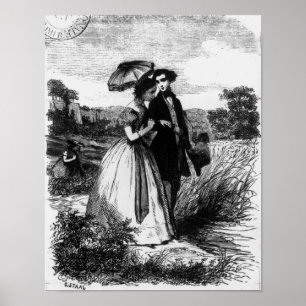 Poster Felix de Vandenesse et Madame de Mortsauf