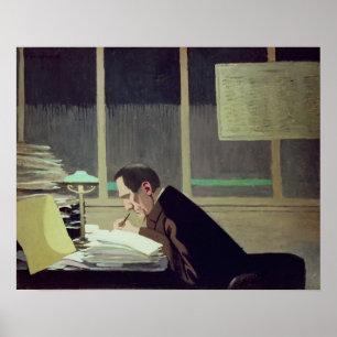 Poster Felix Feneon  at 'La Revue Blanche', 1896