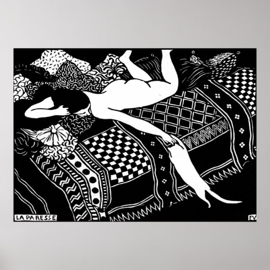 POSTER FELIX VALLOTTON (Devant)