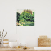 Poster Felix Vallotton-Bathers dans les bois (Cuisine)