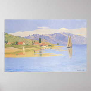 Poster Felix Vallotton-Le port de Pully