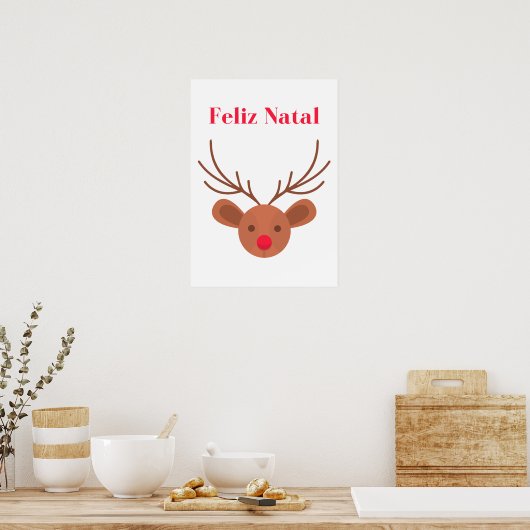 Poster Feliz Natal (Cuisine)