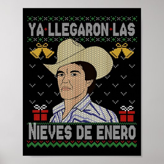 Poster Feliz Navidad Spanish Las Nieves De Enero El Del C (Devant)