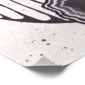 Poster Fell Top Imaginaire, peinture mixte originale (Coin)