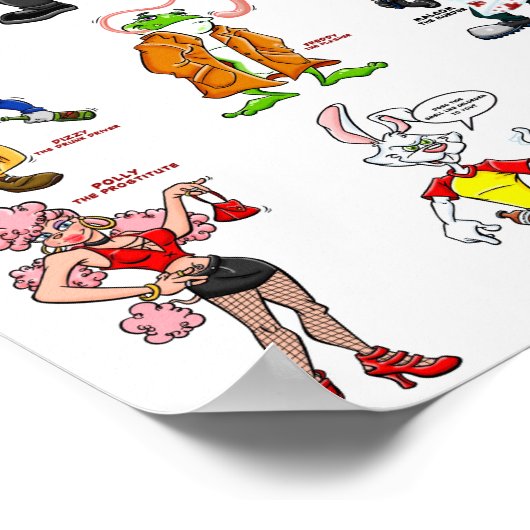 Poster Felons fourrés (Coin)